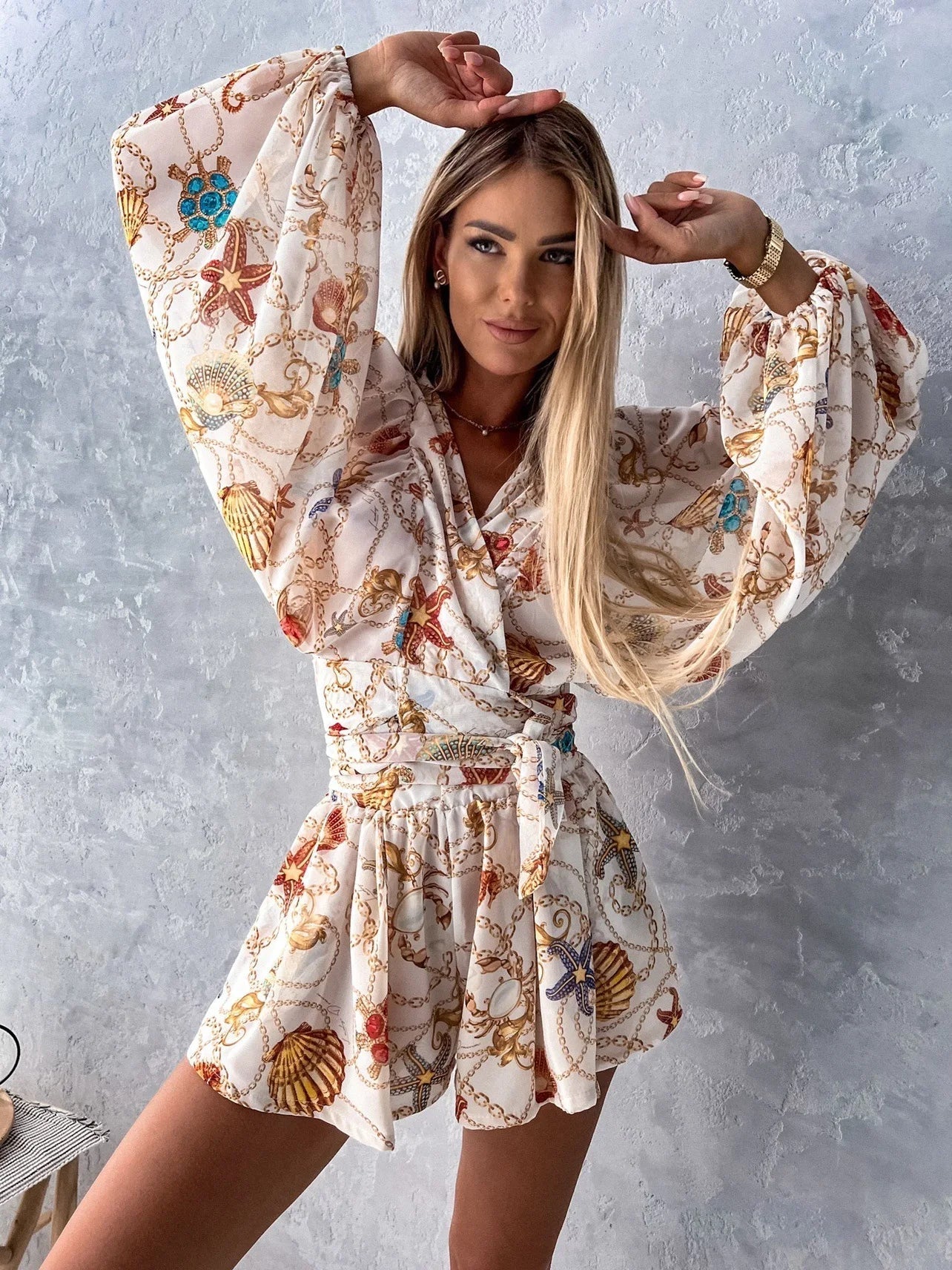 Trudy Sommerstrand-Playsuit