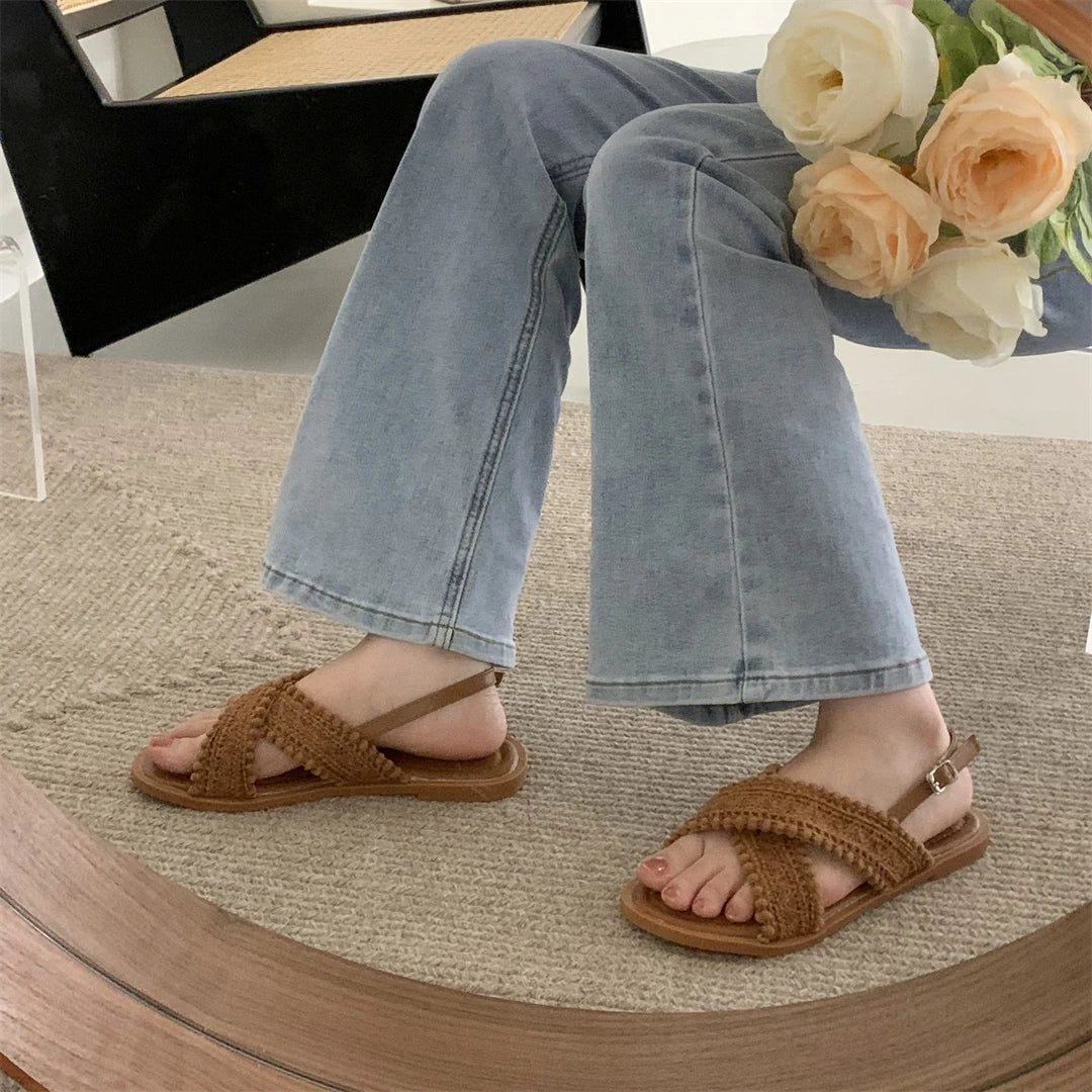 Rubie Sommer-Sandalen mit Kreuzriemen 2024