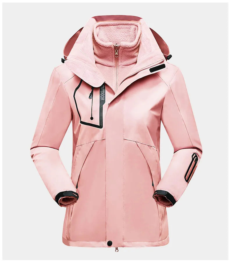 Krohn-e | 3-In-1 Outdoor Schutzjacke für Frauen