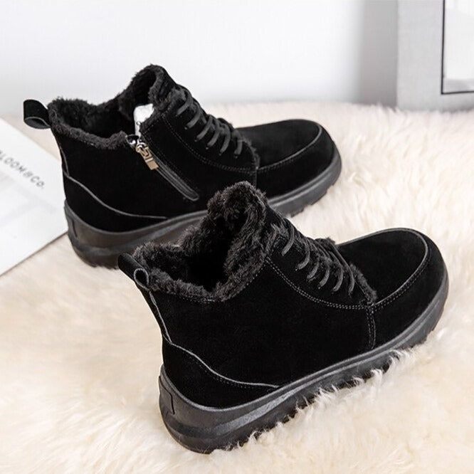 Damen Stiefel Cordelia aus Kunstwildleder