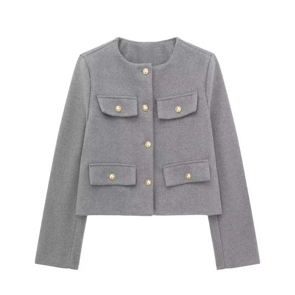 Krohn-e | Elegante Kurze Damenblazer