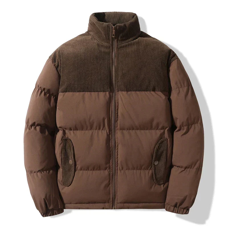Krohn-e | Wattierte Unisex-Jacke mit Cordura-Details