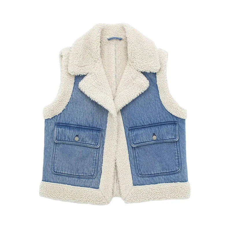 Krohn-e | Winter Jeansjacke Casual & Trendy