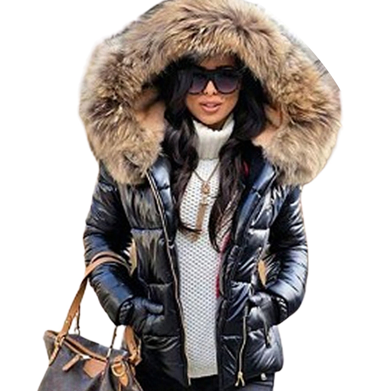Krohn-e | Winterjacke - Daunenjacke mit Warmer Kapuze