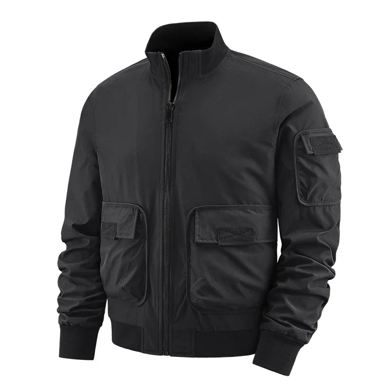 Aubert Herren Cargo Bomberjacke im Casual Style