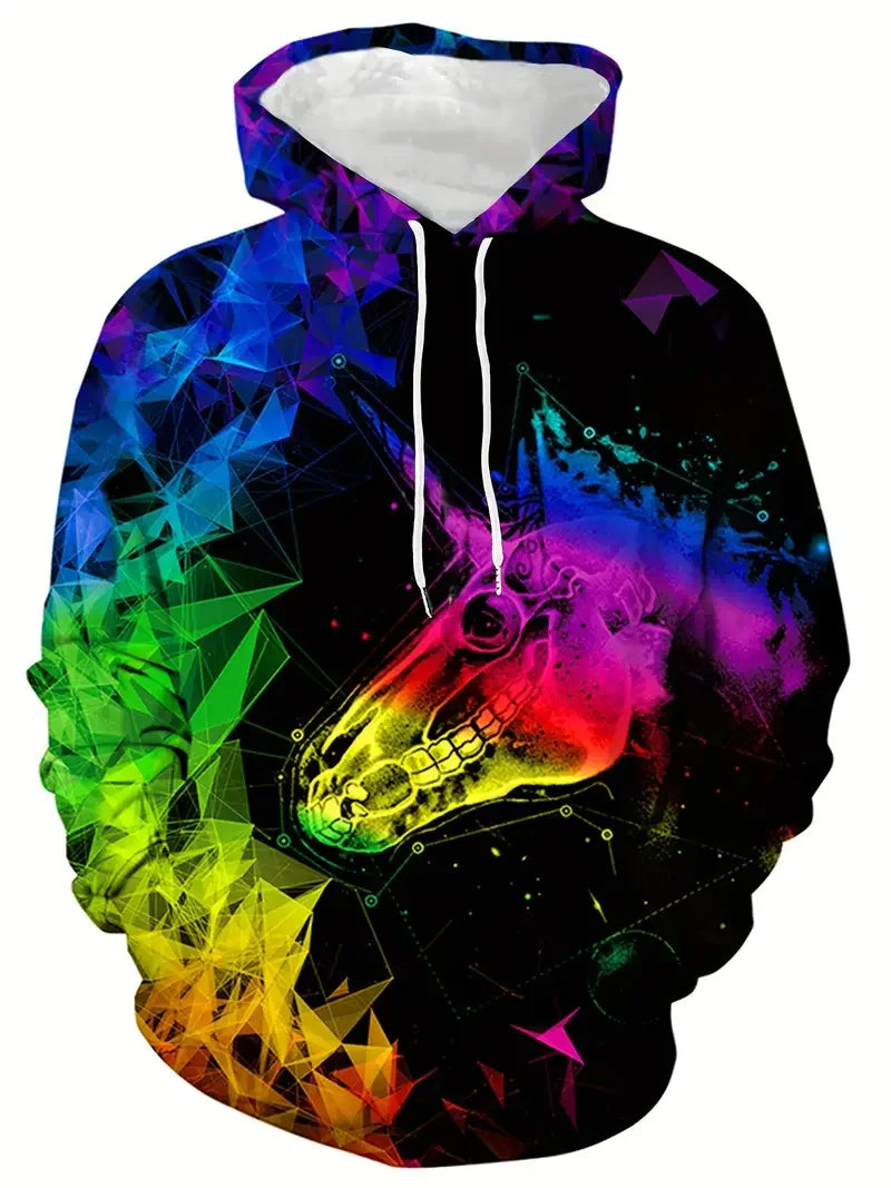 Daniel Hoodie mit markantem 3D-Design