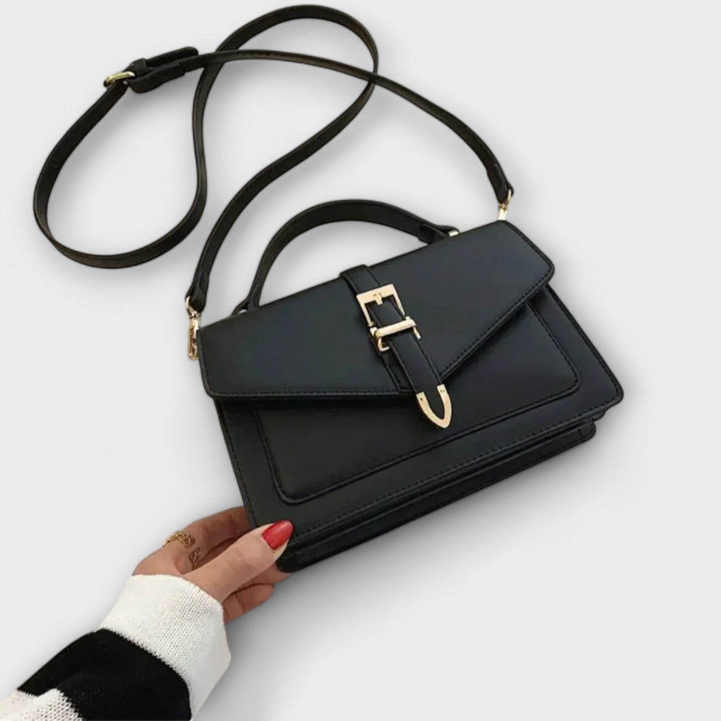 KROHN-E Damen Schultertasche Klassisch Vielseitig Geräumig