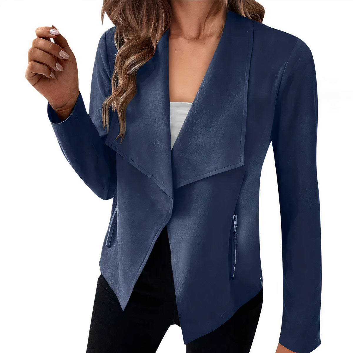 Damen Blazer aus Wildleder - Modell Saskia