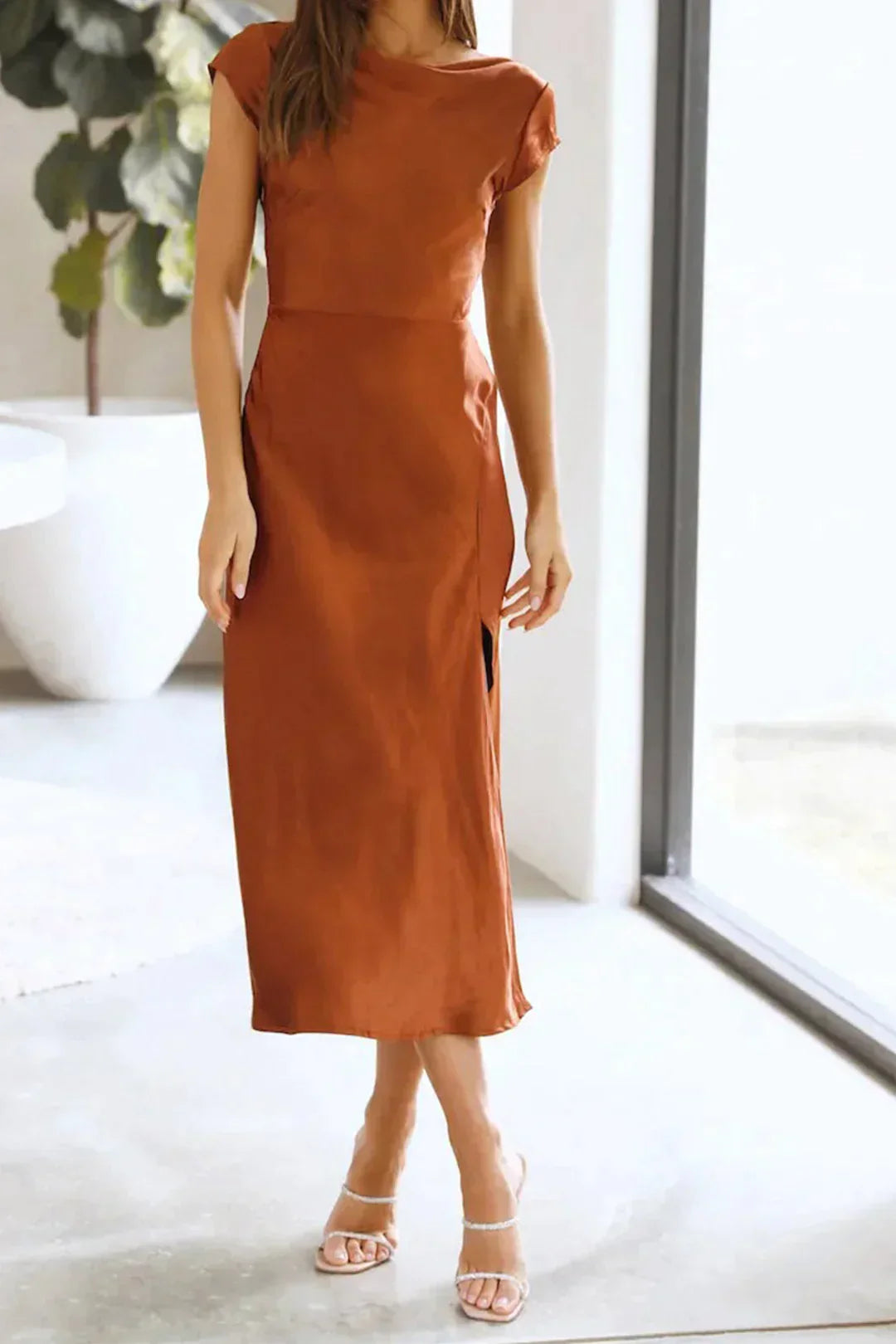 Elegant Harmony Slip Dress