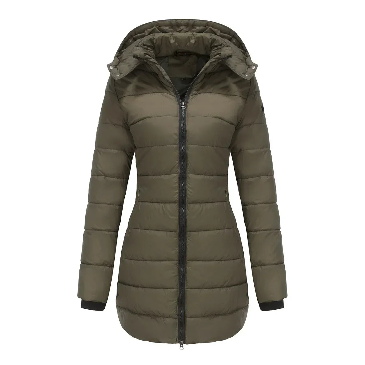 Krohn-e | Winter-Puffermantel mit Abnehmbarem Gesteppter Kapuze