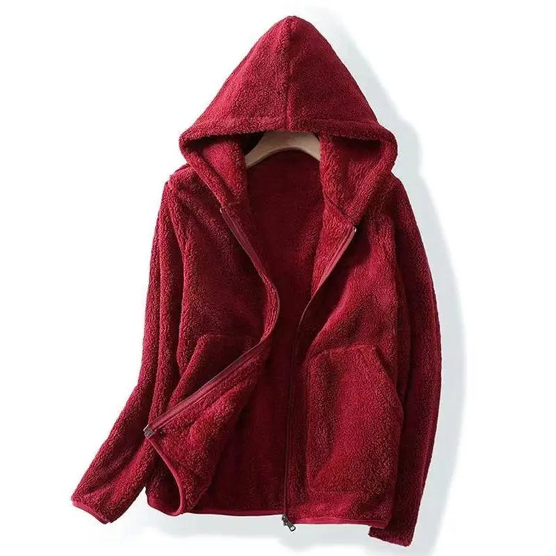 Krohn-e | Übergrößen-Fleece-Hoodie Norah