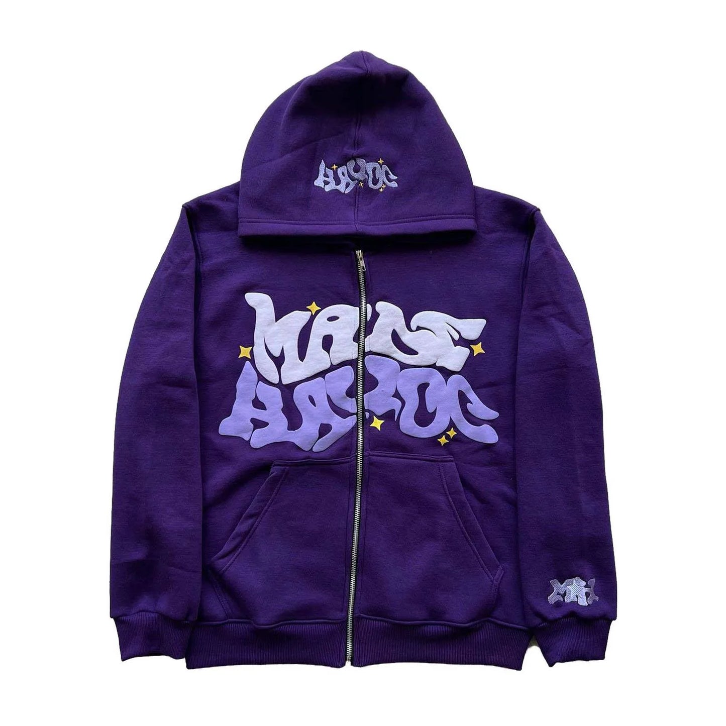 Max Kapuzenjacke mit markantem Schriftzug