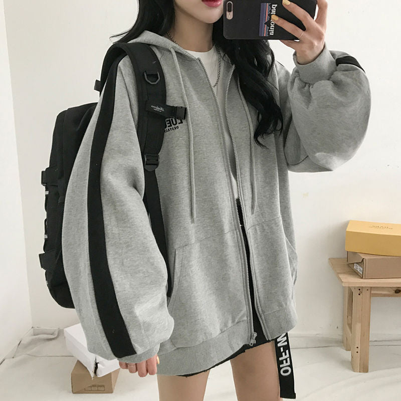 Krohn-e | Ziphoodie Hoodie für Damen