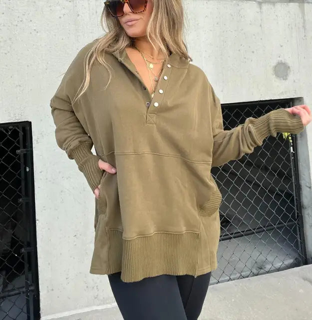 Krohn-e | Locker sitzende Jacke mit Taschen