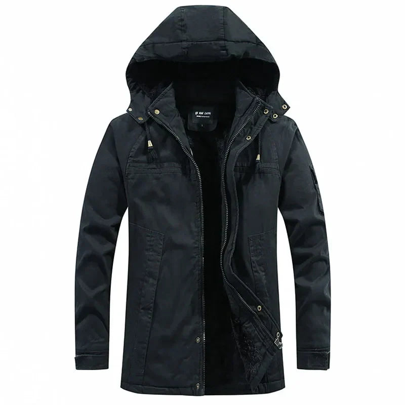 Herren Winterjacke mit Kapuze von Kristian