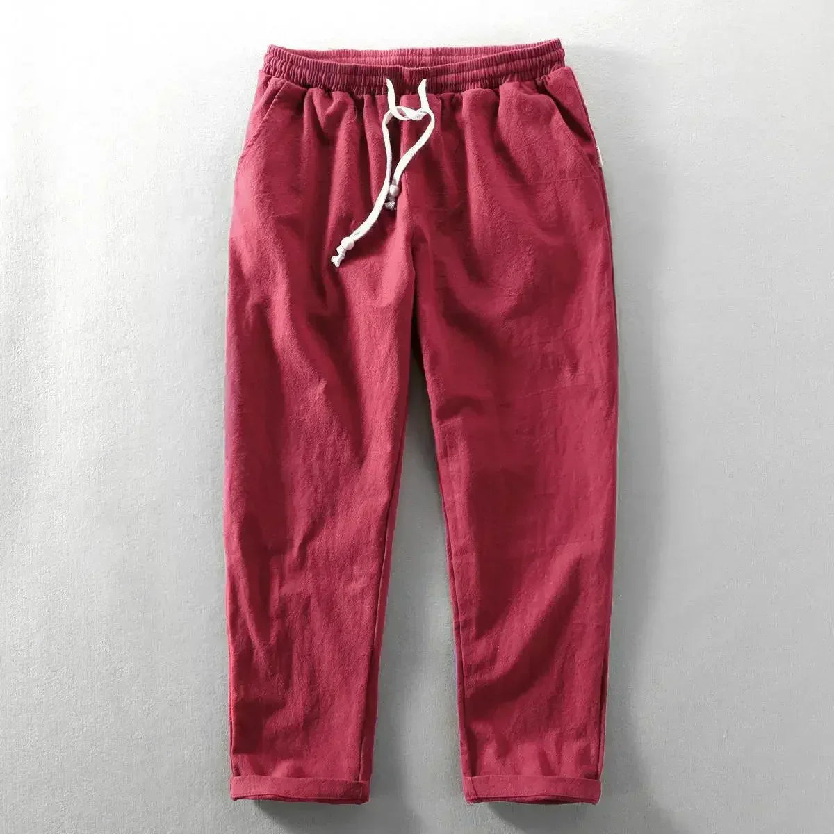 Leichte und bequeme Herrenhose aus Leinen