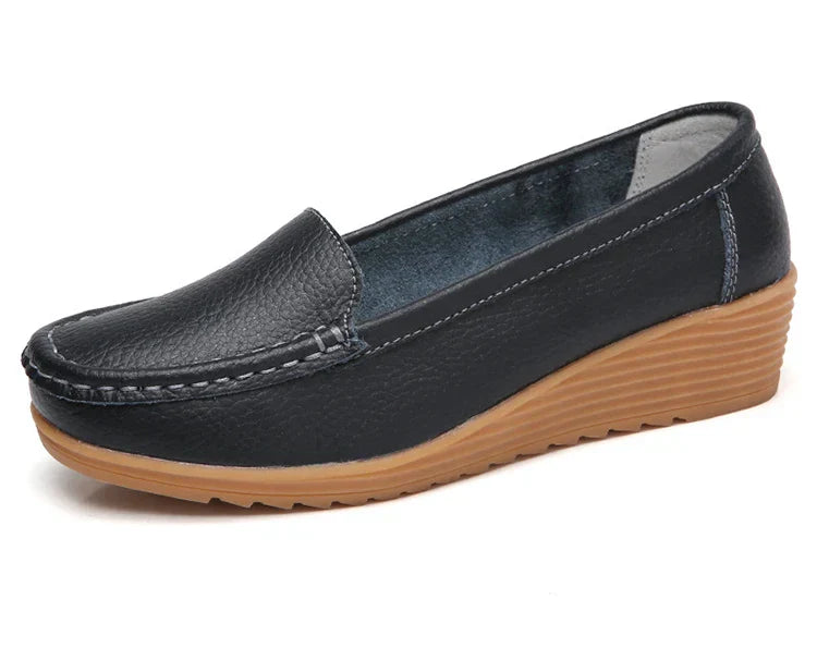 Damen-Slipper aus weichem Leder von Gisela®