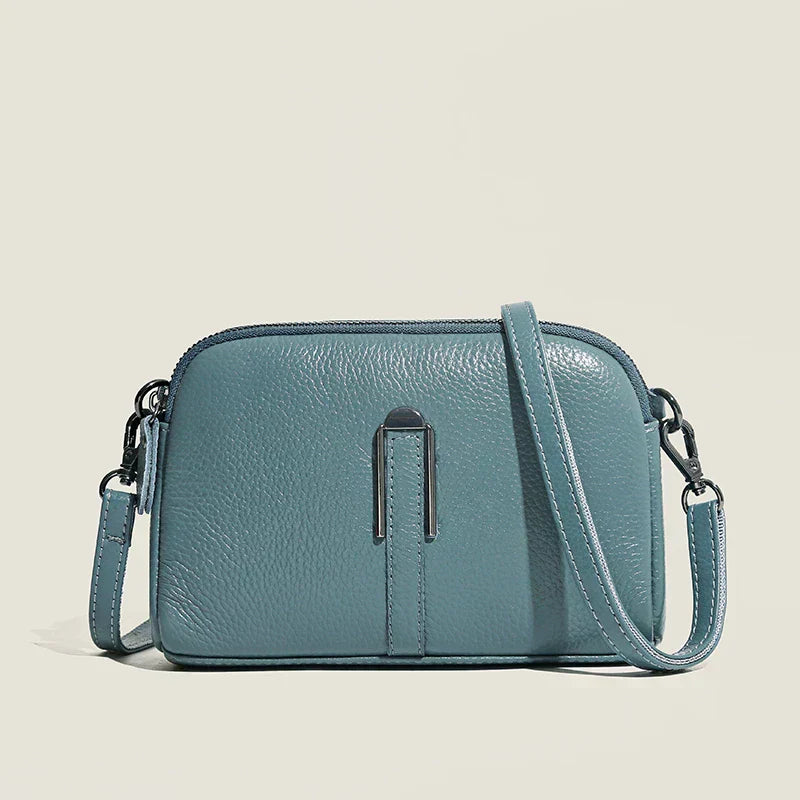 KROHN-E Damen Schultertasche Minimalist Design Strukturiert