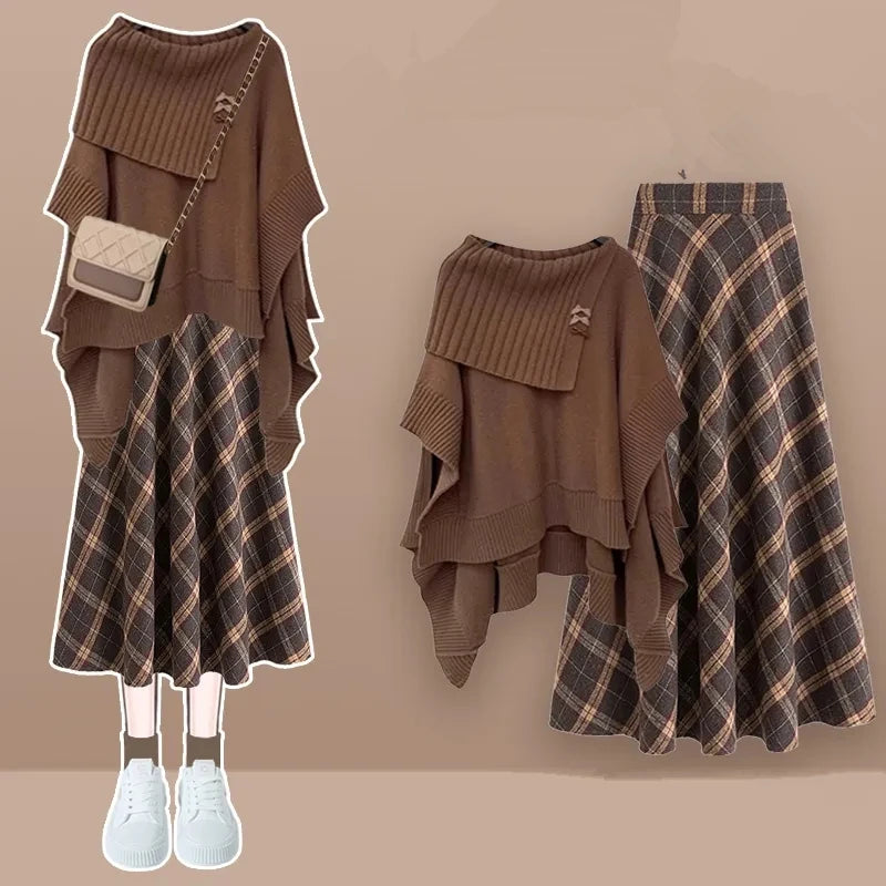 Trendiger und einfacher Winterpullover von Dionysina