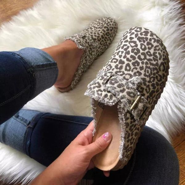 Feona Canvas Slippers