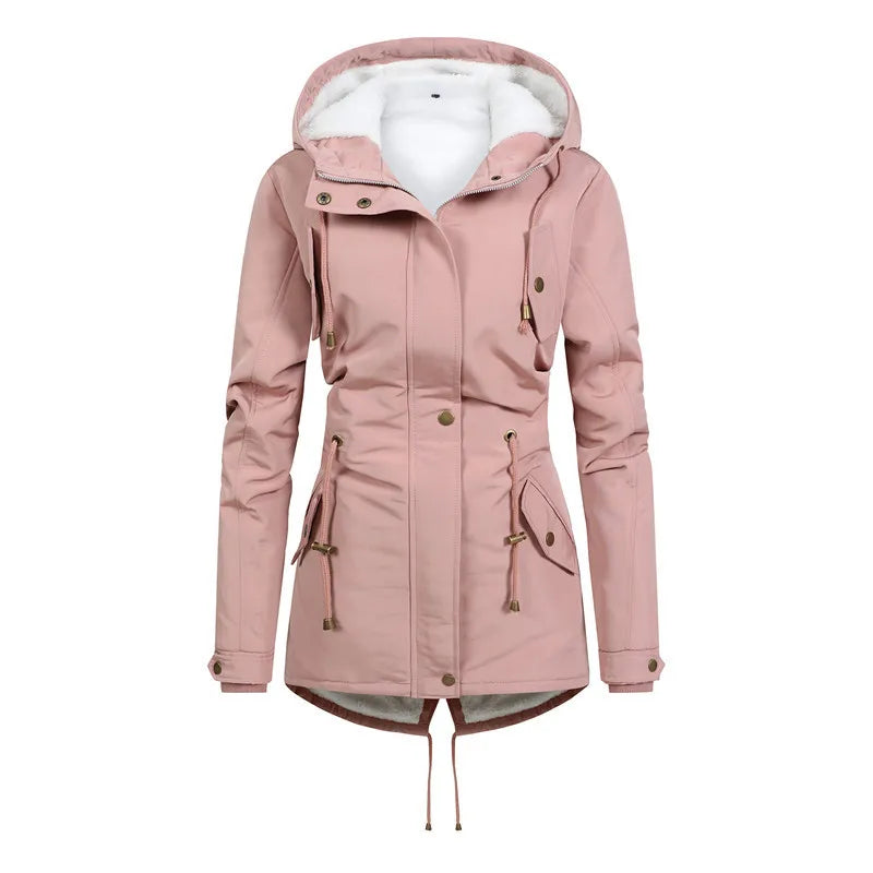 Krohn-e | Winddichte Mittellange Kapuzenjacke