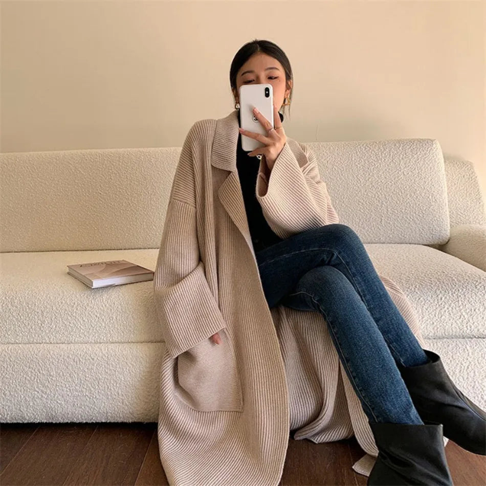 Krohn-e | Strickmantel für Damen