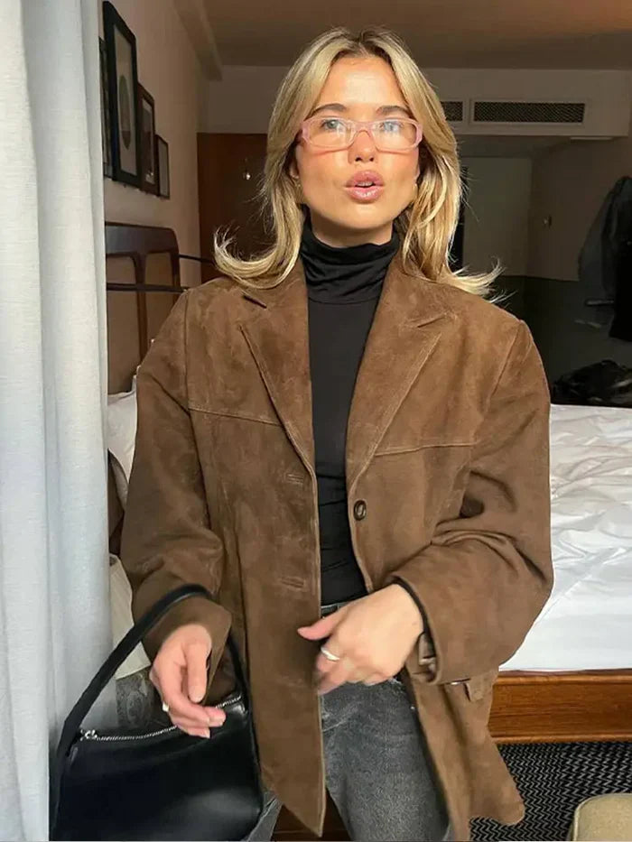 Krohn-e | Übergröße Knopf Down Winterjacke