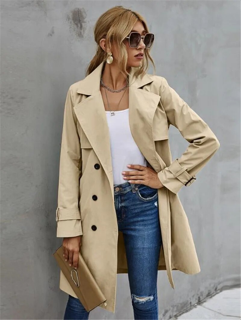 Krohn-e | Trenchcoat - Schmal & Stilvoll