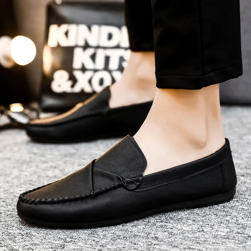 Handmade LuxeVerve Casual Loafers