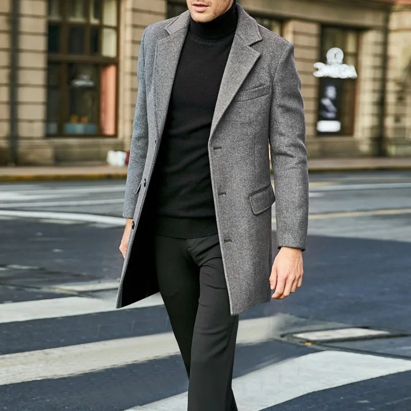 Krohn-e | elegante Herren-Winterjacke