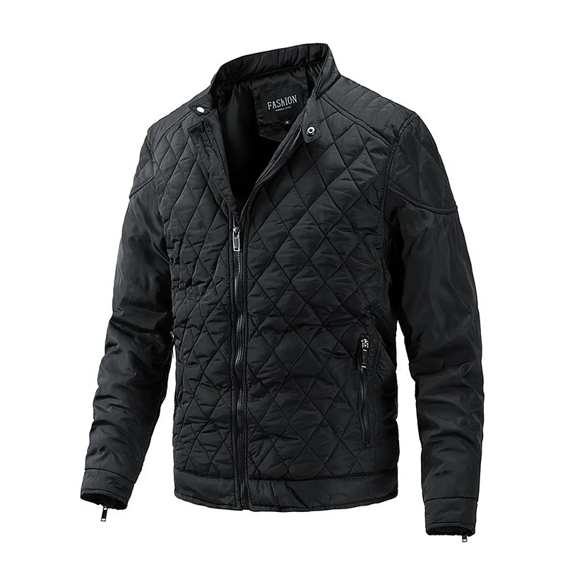 Herren Steppjacke mit warmem Stehkragen