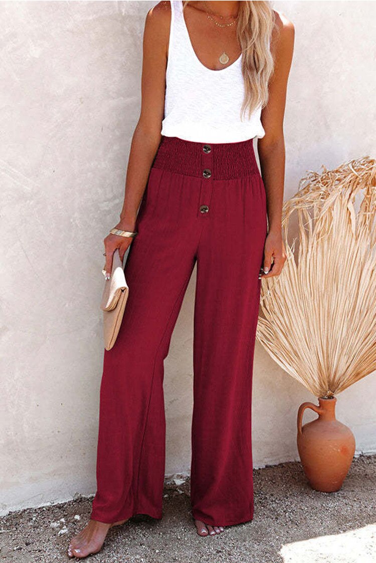 Damenhose Hailey mit hoher Taille