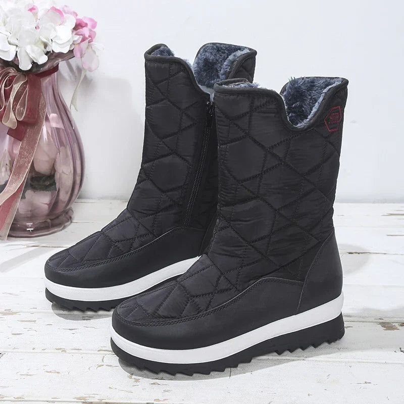 Krohn-e | Wasserdichte Winter-Mittelstiefel Schneestiefel