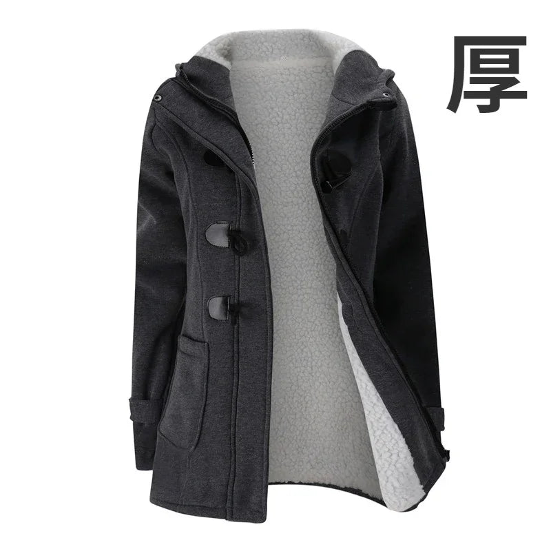 Entspannter Wintermantel im Julienne-Stil