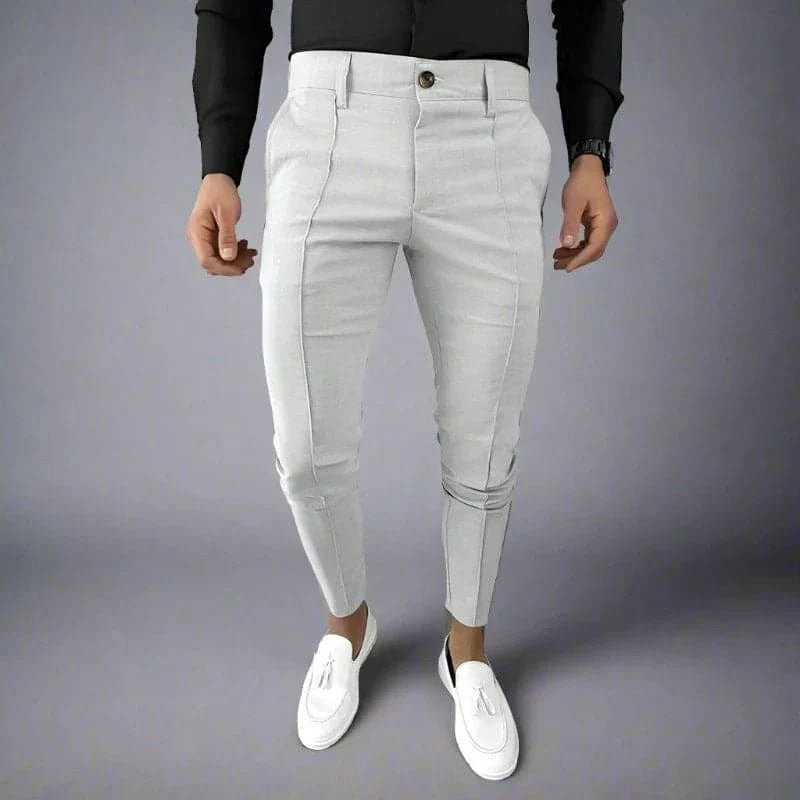 Jerry Herrenhose: Klassische, knitterfreie Vintage-Hose