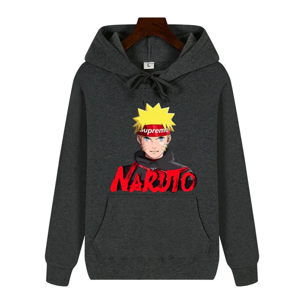 Benjamin Hoodie mit auffallendem Anime-Motiv