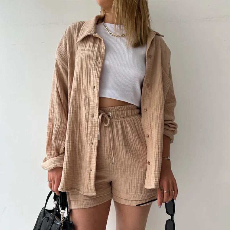 Lizz Damen-Outfit: Zweiteiliges Set