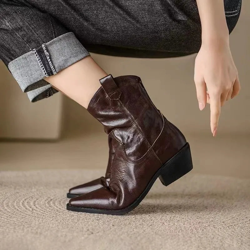 Krohn-e | Damen Tapered Boots