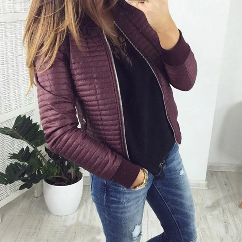 Krohn-e | Damen Steppfliegerjacke