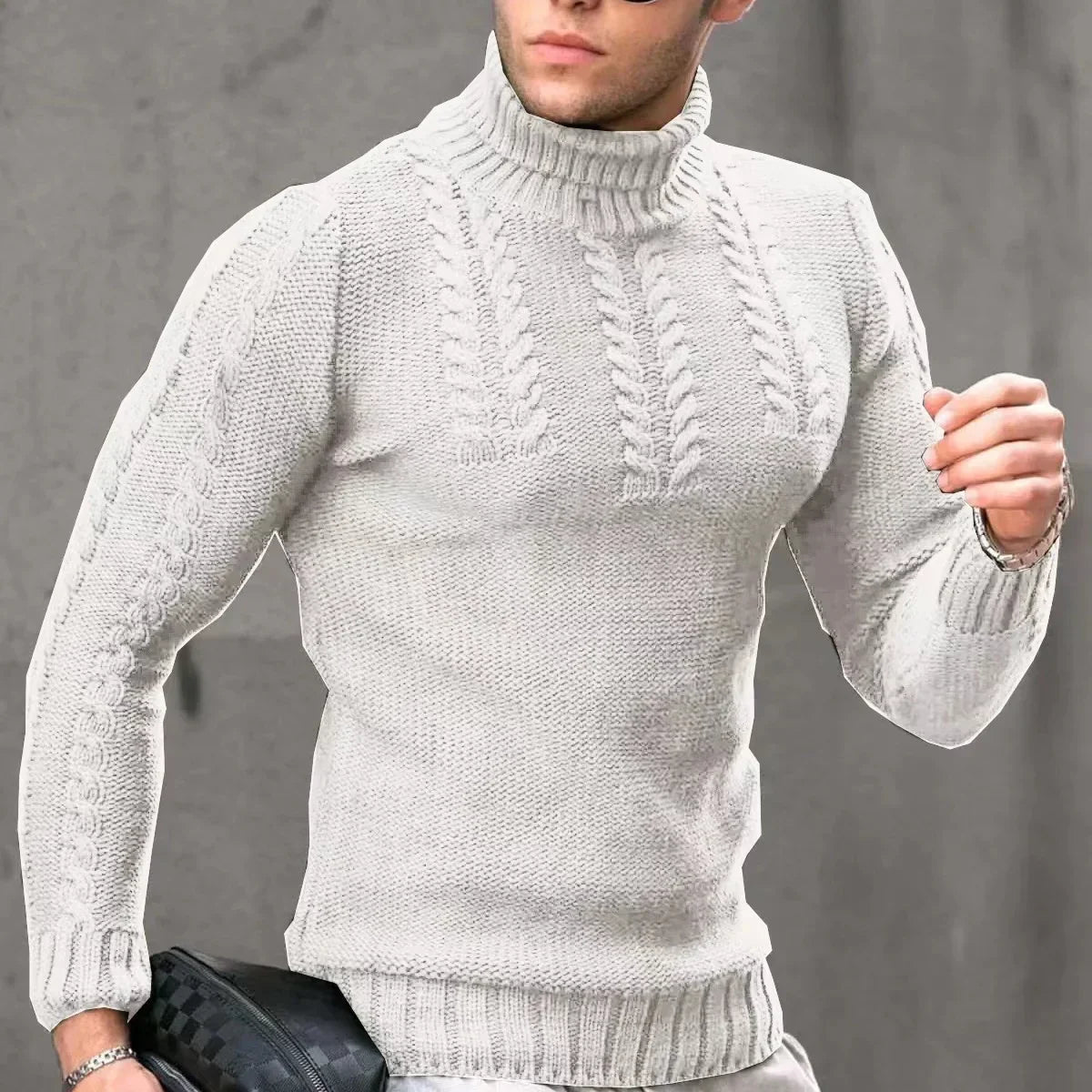 Stylischer und einfacher Gina Winterpullover