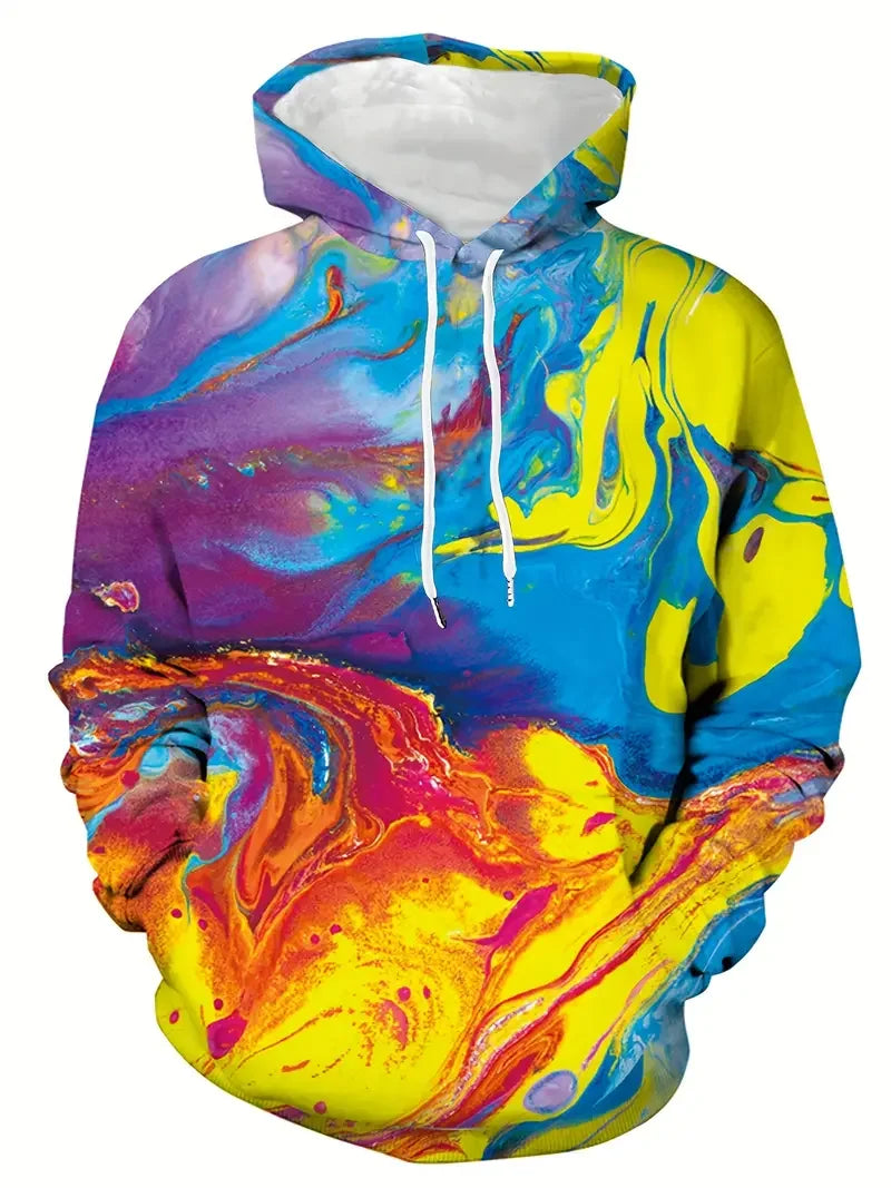 Daniel Hoodie mit markantem 3D-Design