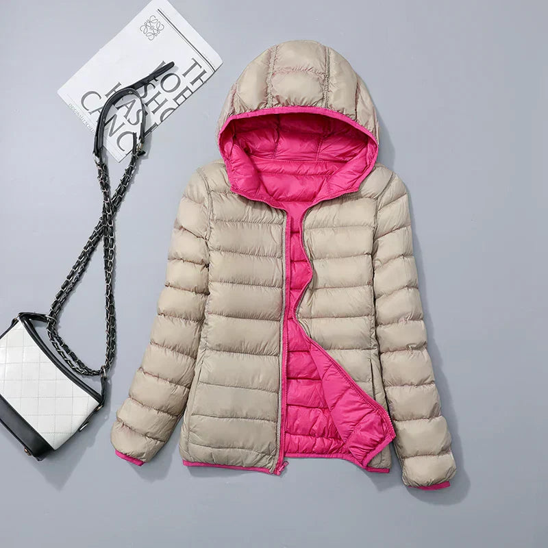 Krohn-e | Kapuzen Daunenjacke Spezielle Winter