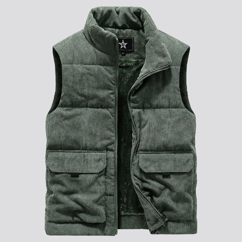 Krohn-e | Corduroy-Weste für Männer