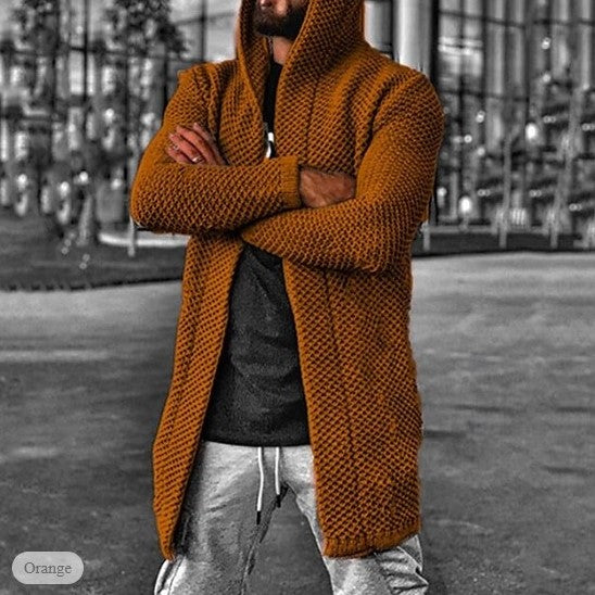 Kuscheliger Strickcardigan mit Kapuze für den Herbst von Upony