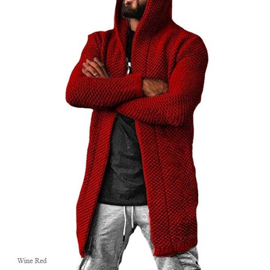 Kuscheliger Strickcardigan mit Kapuze für den Herbst von Upony