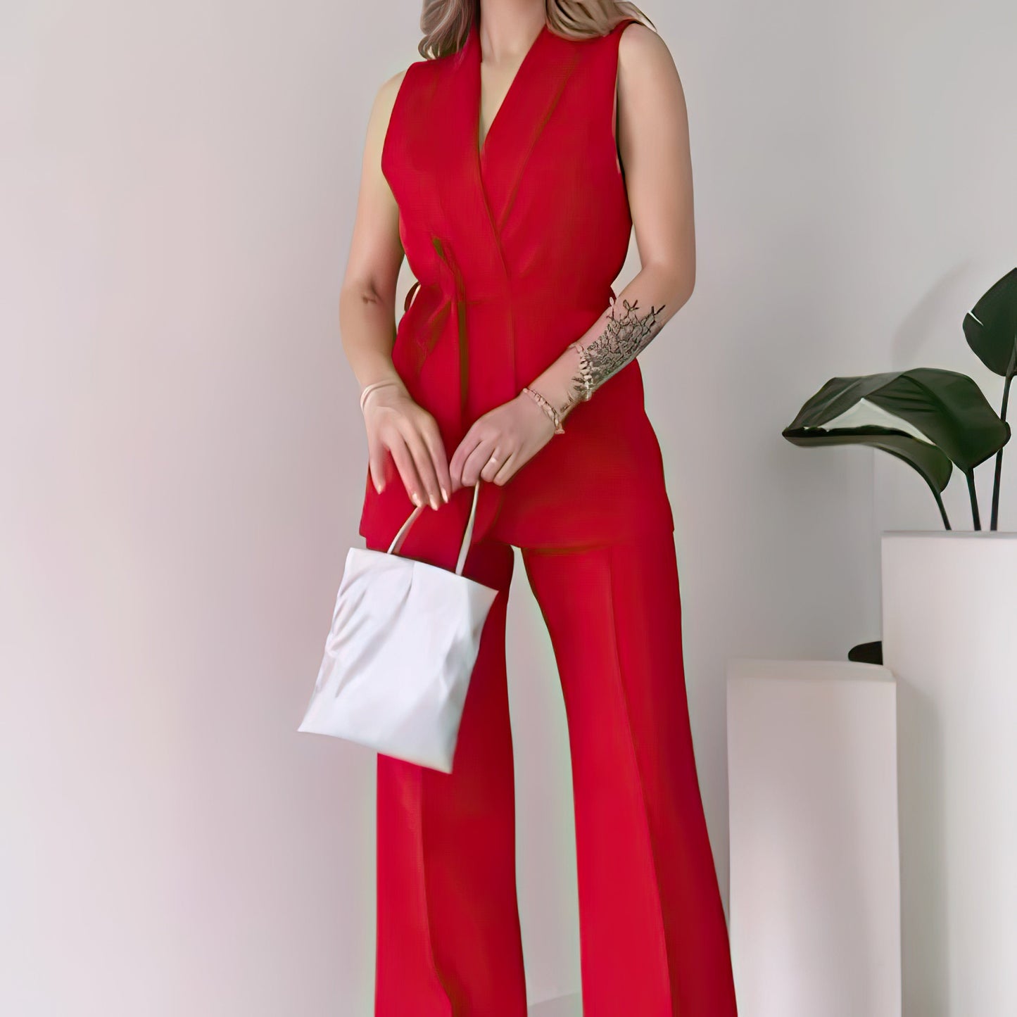 Chrissy's perfekt abgestimmtes Sommeroutfit