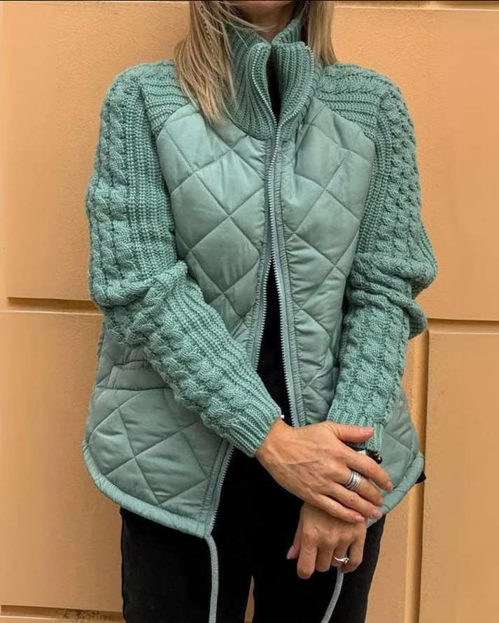 Krohn-e | Luxuriöse Wattierte Jacke