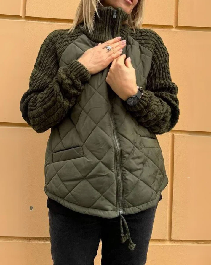 Krohn-e | Luxuriöse Wattierte Jacke