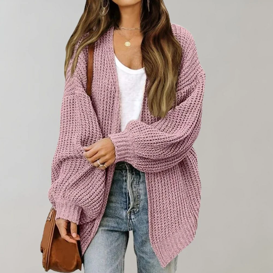 Krohn-e | Lässige Strickjacke für Frauen