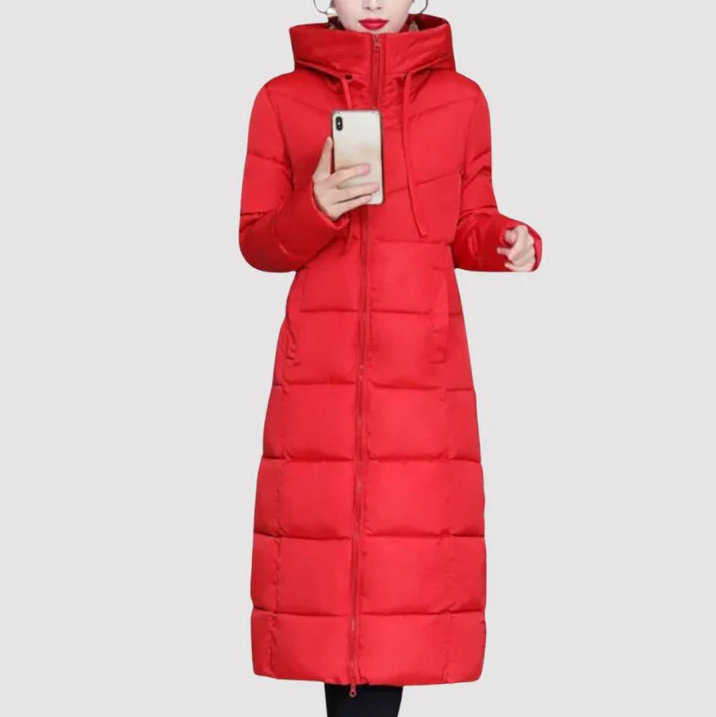 Krohn-e | Langer Wintermantel für Damen